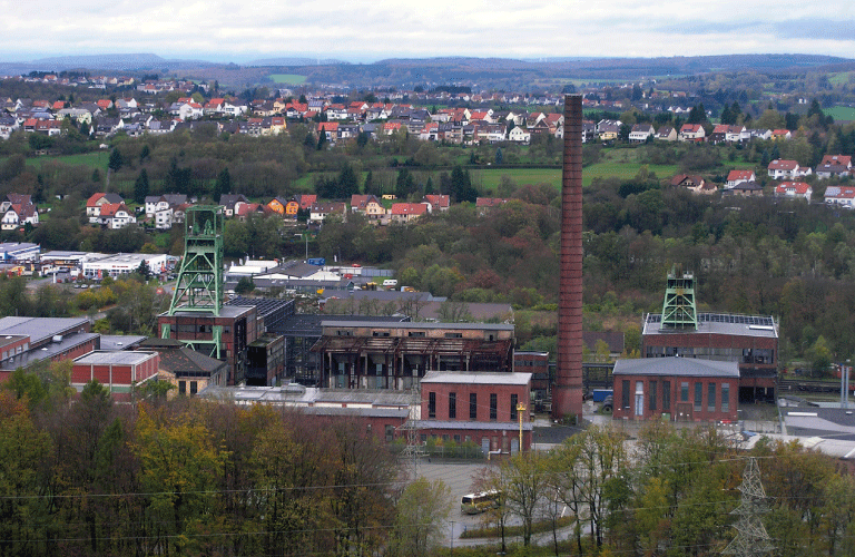 The ancient coal mine of Reden